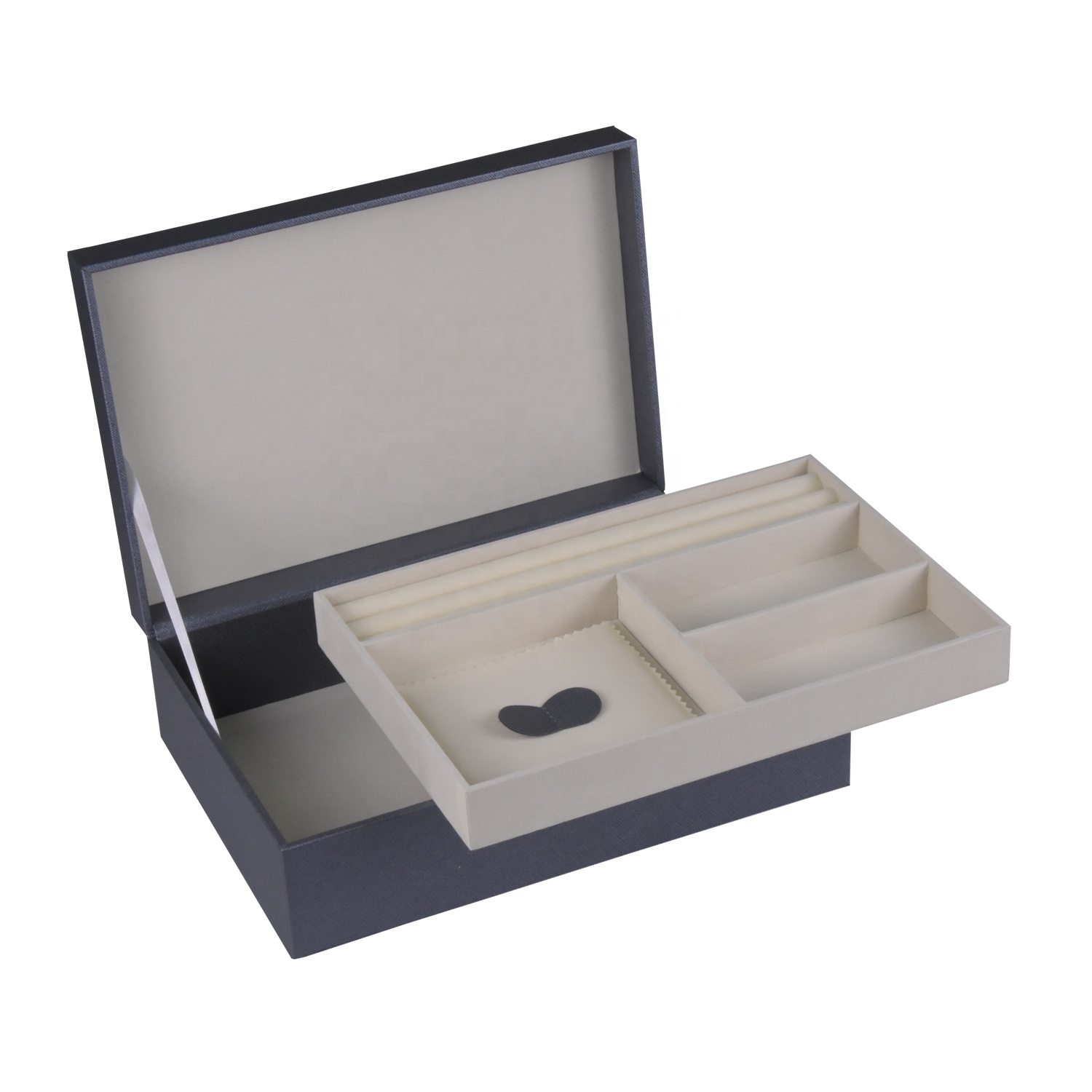 Hot selling jewelry display ring box packaging jewelry boxes and bags custom made with custom logo printed leather jewelry boxes